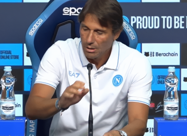 Conte in conferenza stampa: “Altro passo importante verso la Champions. Rrahmani? Cambio precauzionale”