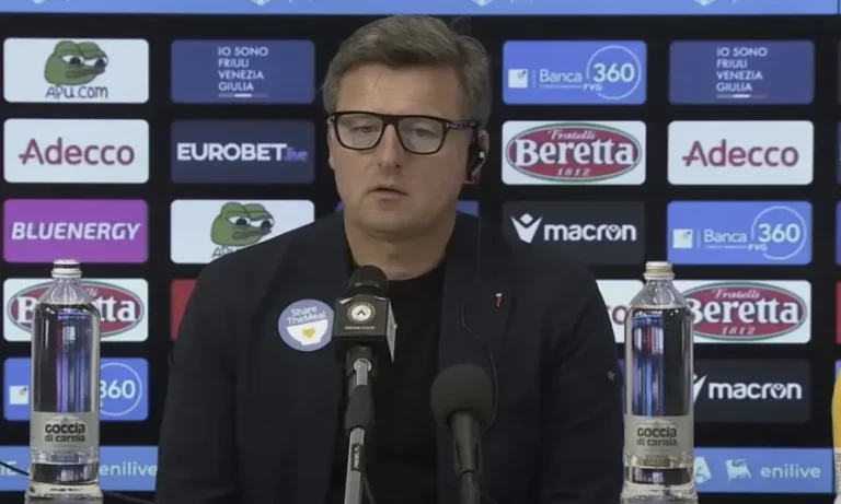 Udinese, Runjaic in conferenza stampa: “Lucca? Non posso rispondere, deve parlare il Napoli”