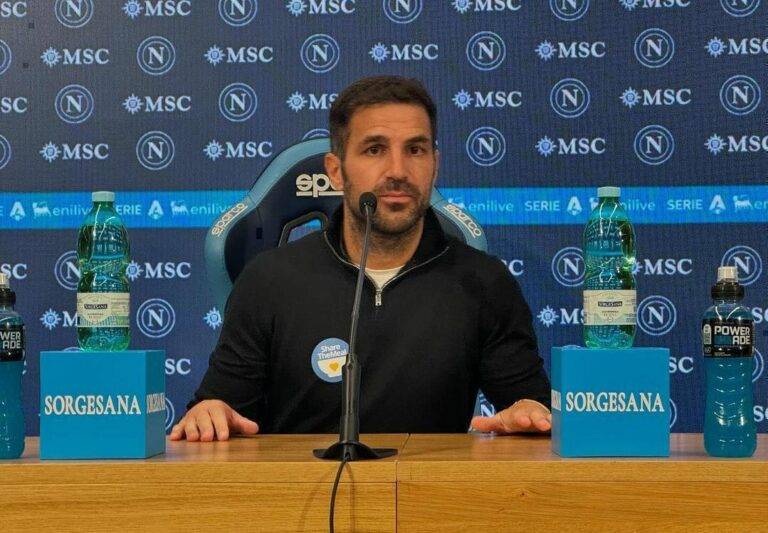 Como, Fabregas in conferenza stampa: “Abbiamo fatto un pezzettino della storia del Como”