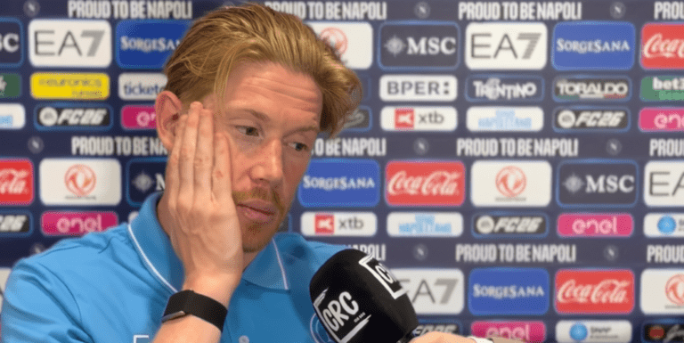 De Bruyne a Radio CRC: “Abbiamo perso un po’ di punti ma cerchiamo di competere…”