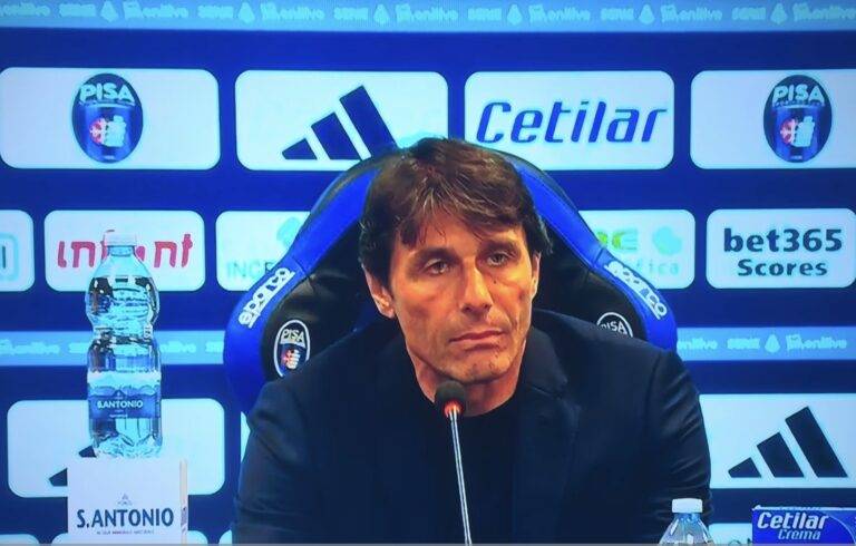 Le parole di Conte nel post gara alimentano molti dubbi: lascia o raddoppia?