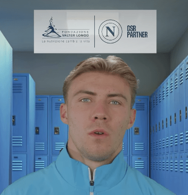 SSC Napoli x Fondazione Valer Longo: Hojlund ci racconta cosa mangiare per vivere bene