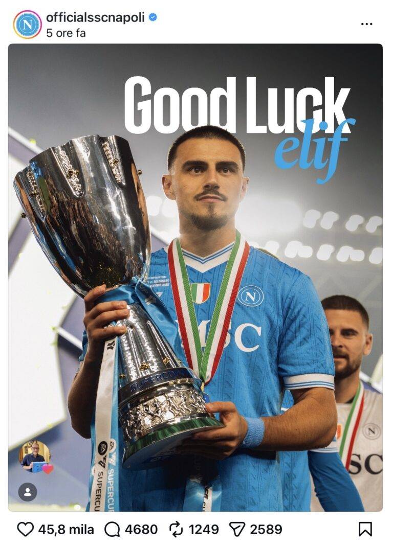 Il Napoli non esercita il riscatto di Elmas che ritorna al Lipsia chiudendo la sua storia con gli azzurri dopo 6 stagioni