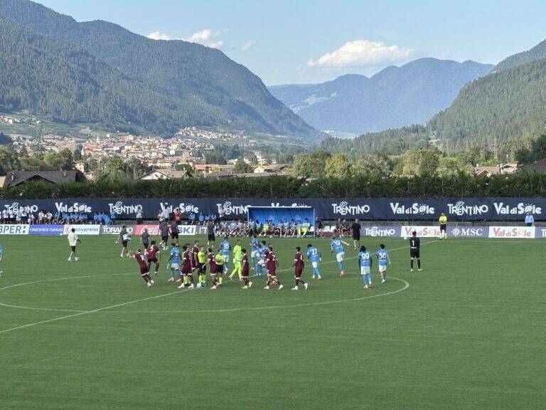 Parte male il nuovo Napoli di Allegri battuto 3-1 dall’Arezzo