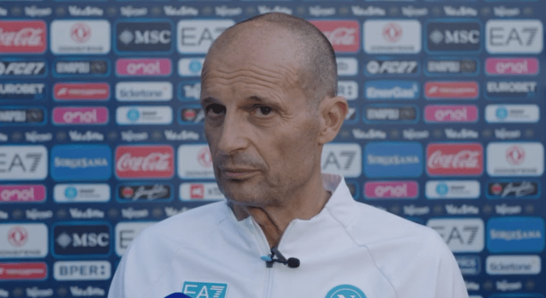 Allegri post Napoli-Carrarese: “Oggi buon test, bisogna migliorare soprattutto la condizione…”