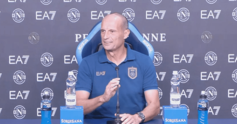 Allegri in conferenza stampa: “Dispiace della sconfitta ma siamo solo alla terza giornata…”