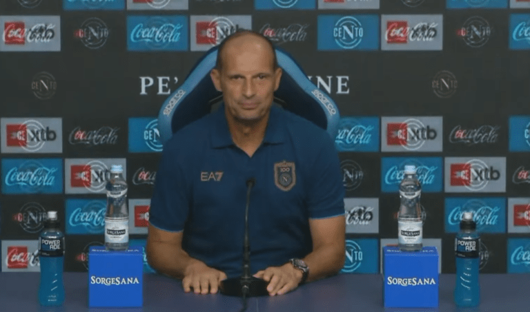 Allegri in conferenza stampa: “A questi livelli non puoi sbagliare 6 volte l’ultimo passaggio…”