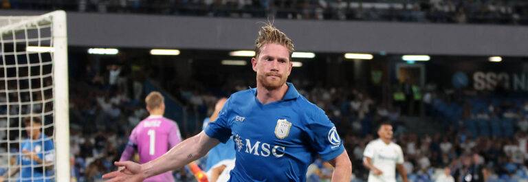 Napoli-Arsenal: Per De Bruyne sarà la 23esima gara contro i londinesi