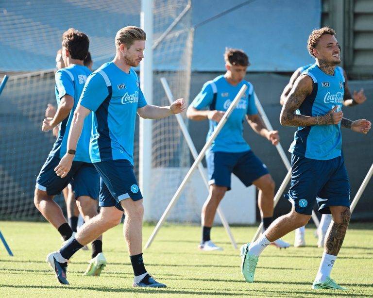 SSC Napoli Training Center – Lavoro personalizzato per Anguissa