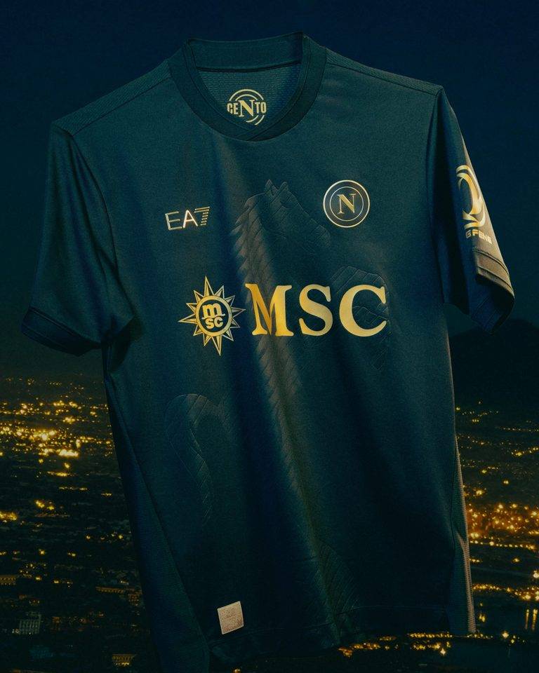 La SSC Napoli presenta il nuovo Third Kit Euro 26/27