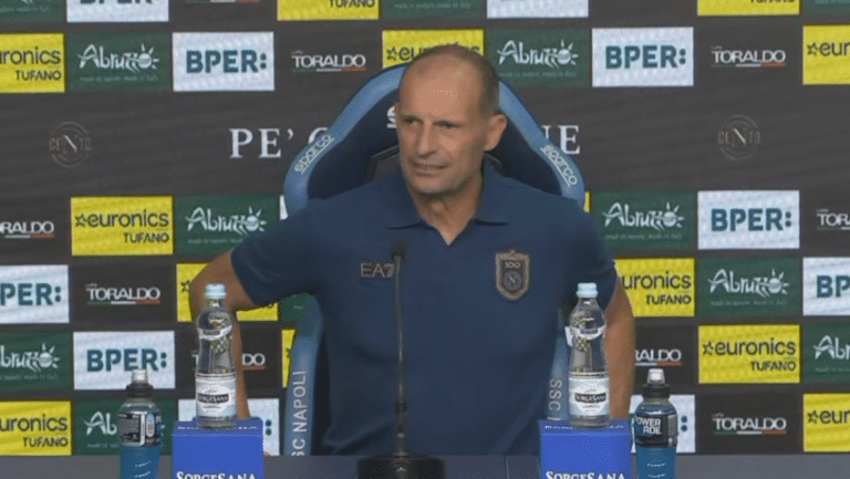Allegri in conferenza stampa: “Rimprovero alla squadra solo la gestione dei momenti…”