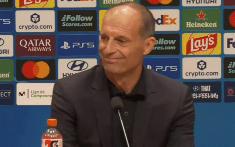 Allegri in conferenza stampa: “McTominay penso partirà titolare. Lucca è un giocatore del Napoli, deve stare sereno”